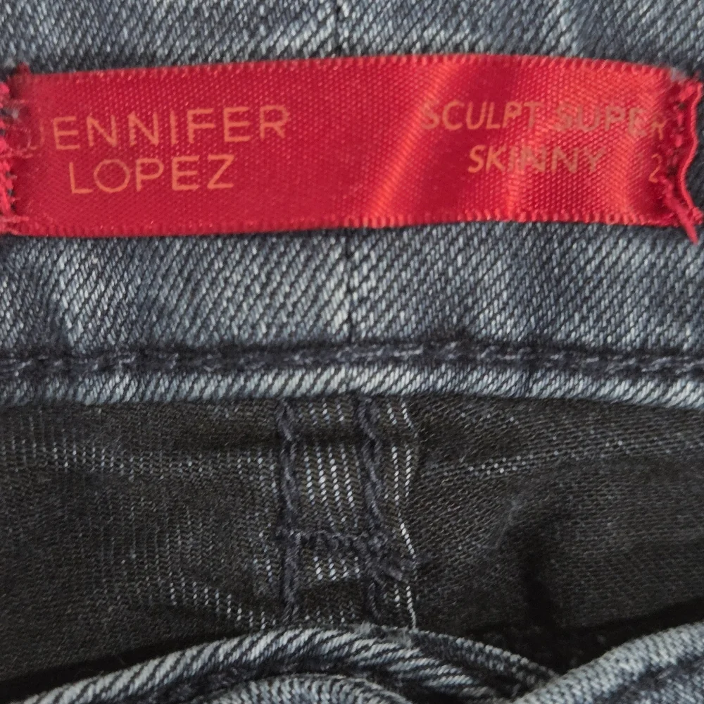 Jennifer Lopez Dark Blue Skinny Jeans